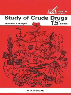 cover image of Study of Crude Drugs